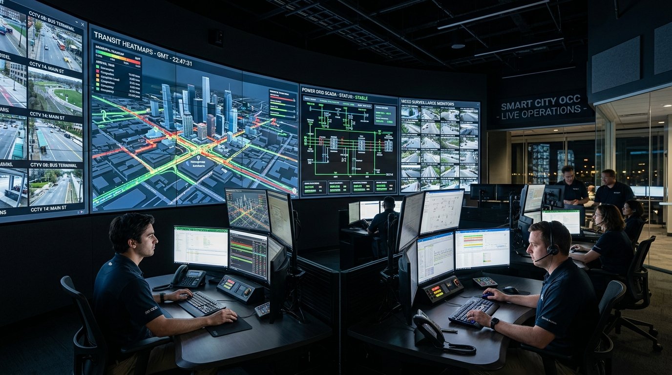 Smart City Municipal Operations Command Center